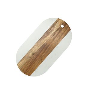 Planche à découper en marbre haut de gamme avec finition en pierre naturelle artisanale et surface résistante aux rayures durable pour les chefs à domicile - Product Image 5