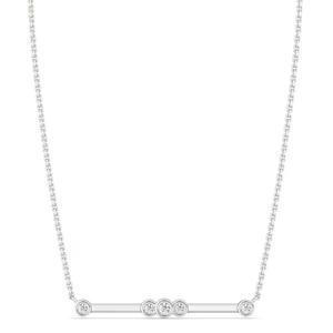 0.12กะรัตรอบห้องปฏิบัติการปลูกเพชรสร้อยคอเพชรจี้เพชรสำหรับห้องปฏิบัติการของเธอที่สร้างขึ้นสร้อยคอ - Product Image 4