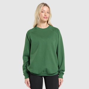 Sweatshirts surdimensionnés d'hiver pour femmes 100% coton polaire Logo personnalisé Qualité supérieure pour les détaillants et les acheteurs en vrac - Product Image 6