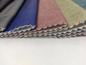 Sợi tái chế sofa vải 3PC Sponge + không dệt pointelle Polyester/cotton dệt kim Tricot nhà dệt Ripstop phong cách - Product Image 3