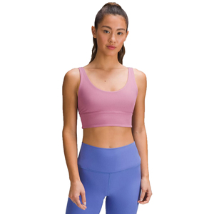 Sujetador de entrenamiento con forro de LICRA frontal acanalado Reversible de alta calidad, sujetador de entrenamiento personalizado de un hombro para gimnasio, Fitness, Yoga, talla grande, transpirable - Product Image 1