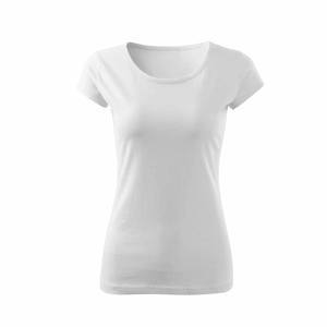 100% High Quality <b>White</b> Color Clothing Customized Summer O Neck Wholesale Short Sleeves <b>T</b>-<b>shirt</b> for <b>Womens</b> From Bangladesh - Product Image 5