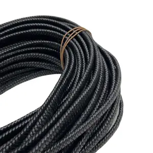 Manufacturer By India Oval braided genuine leather cord