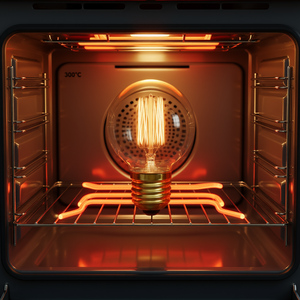 300C Spherical Oven Incandescent <b>Bulbs</b> 40W 230V <b>E27</b> - Product Image 3