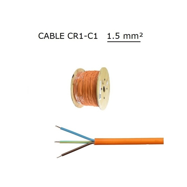 CR1-C1 Fire Resistant Cable LSZH Flame Retardant Copper Power Cable for Fire Alarm Emergency Lighting Systems Use