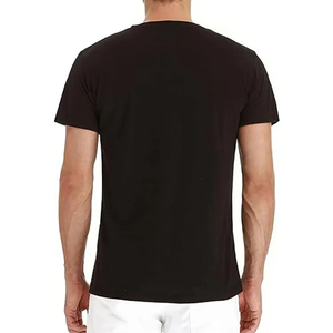 Camiseta de Algodón para Hombre, Diseño Moderno con Cuello Redondo, Manga Corta, Venta al Por Mayor - Product Image 3