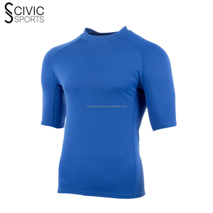Durable Nylon Polyester MMA Rash Guard with Wicking Moisture & UV Protection for All Sports - Product Image 5