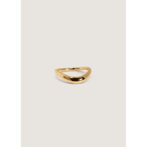 Lana Gold Curved <b>Ring</b> Fashionable Eternity Cluster Watch <b>Ring</b> with Inlay Setting Casual Trendy Style Gift - Product Image 1