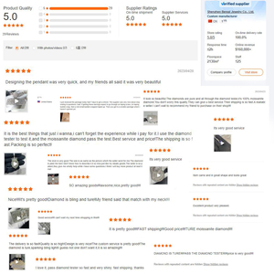 Jesús perfil personalizado colgante Moissanite diamante fábrica al por mayor 925 collar de plata esterlina joyería fina - Product Image 6