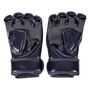 Vente en gros d'usine GAF Gant de boxe à demi-doigts ajustables Gants de combat MMA et de Muay Thai pour l'entraînement Arts martiaux Gants de boxe et de combat - Product Image 2