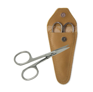 Tijeras de uñas para cutículas de manicura puntiagudas Extra afiladas curvas de acero inoxidable sólido de alta calidad - Product Image 3