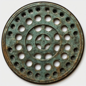 Innovative Modern Brass Drain Cover with Hidden Magnets for Secure Placement <b>Tool</b>-Free <b>Removal</b> Periodic Cleaning - Product Image 3