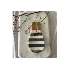 Gran oferta, cuchara de madera de Acacia Natural y mármol, espátulas, cucharas, pinzas, descanso para utensilios de cocina y restaurantes - Product Image 4