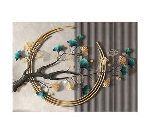 Art mural en métal de conception standard en aluminium pour la décoration intérieure, bureau, hôtel, café et restaurant, décoration murale pour l'exportation - Product Image 5