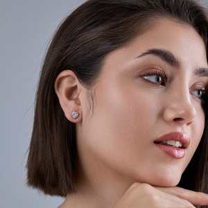 92.5 Silver <b>Crystal</b> <b>Earrings</b> 153069 Collection - Product Image 3