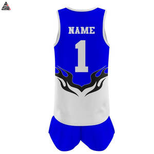 ชุดเครื่องแบบวอลเลย์บอลชายหญิงชุด100% โพลีเอสเตอร์ระบายอากาศใส่สบายพิมพ์ลายสำหรับผู้ชาย - Product Image 3