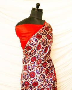 Saree en lin de créateur pour femmes Vêtements de fête de mariée lourds du fabricant indien pour la saison des mariages Vêtements indiens et pakistanais - Product Image 2