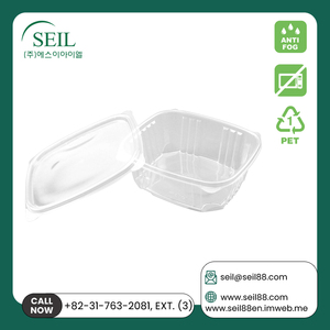 Bulk Quantity Exporter of <b>Transparent</b> 1150ML PET Plastic Separated Containers Food Storage Take Away <b>Boxes</b> SL-L32 (SEPARATED) - Product Image 5
