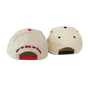 Unisex 3D Embroidery Baseball <b>Cap</b> Wholesale Adjustable Cotton 5 Panel 2 Tone Color Waterproof with Custom Logo Embroidery - Product Image 4