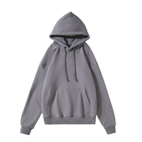 Sweat-shirts à capuche en coton 100 % de qualité supérieure pour la vente en gros – Vêtements d'entraînement d'automne avec logo imprimé et broderie, coupe classique