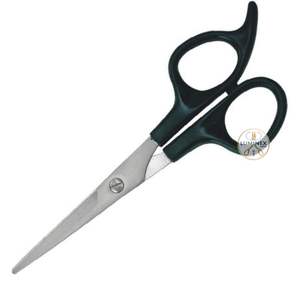 Stainless Steel Barber Shears Right-Handed <b>Scissors</b> with Short Handle and 28 Teeth for Hair Styling - Product Image 2