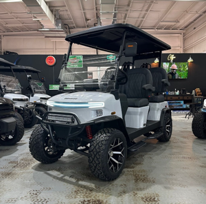 Vente en gros 2025 OEM Chariots de golf électriques industriels tout-terrain 6 places Moteur AC 7,5 kW Vitesse 30 mph - Product Image 4