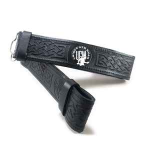 UNIQUE GYM WEAR Cinturones de Cuero Vacuno Marrón Hechos a Medida para Hombre, Hebilla de Acero, Estilo Casual Vintage, Reversibles y Ecológicos - Product Image 3