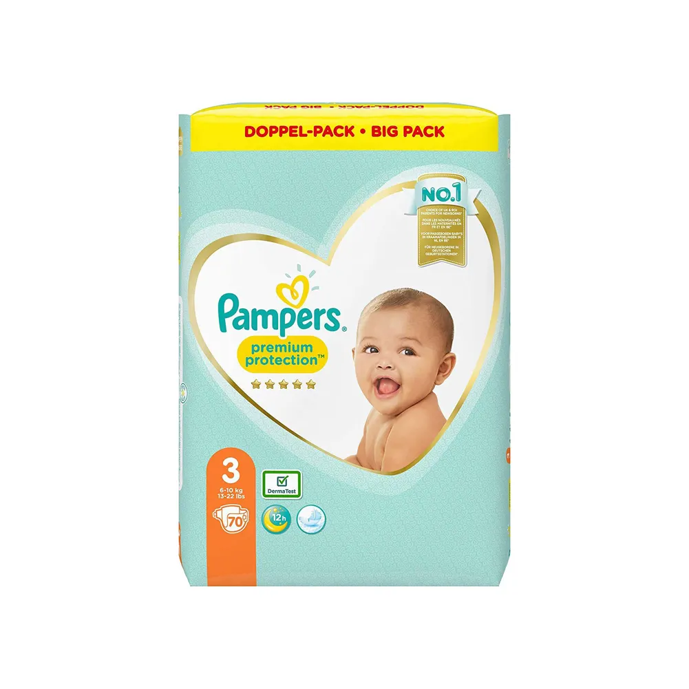 सबसे अच्छा गुणवत्ता Pampers सूखी बच्चे लंगोट/नई नवजात शिशु डायपर आकार 2 आकार 4 और जंबो बच्चे Pampers
