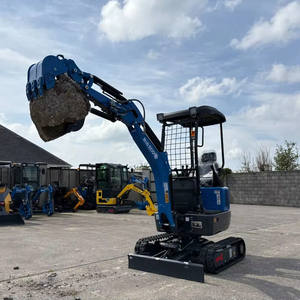 Pour micro/mini-excavatrice motorisée de 1 tonne avec composants hydrauliques Hitachi et PLC Kawasaki - Product Image 1