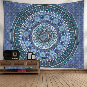 Tapiz indio de doble tamaño, 100% algodón, Mandala, para colgar en la pared, playa, venta al por mayor - Product Image 6