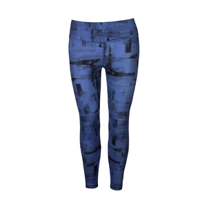 New Design Women's 100% <b>Polyester</b> High Waist Yoga <b>Leggings</b> Custom Colors for Gym Use - Product Image 5