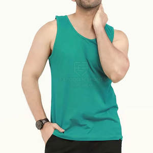 Bas prix hommes débardeur été mode haute qualité respirant tricoté 100% coton - Product Image 2