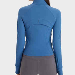 Invierno deportes al aire libre Tops cremallera chaqueta de equitación mostrar chaqueta ecuestre suave mujer manga larga - Product Image 2