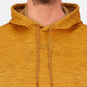 2024มีฮู้ดขนแกะสีทึบสำหรับผู้ชายสไตล์สตรีทฮิปฮอปแฟชั่นปรับแต่งโลโก้ได้ดีไซน์กระเป๋าฤดูหนาว - Product Image 4