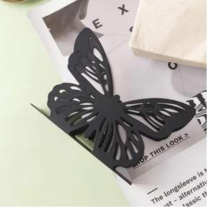 Diseño de mariposa moderno Decoración de mesa Restaurante de metal Comedor Dispensador de pañuelos independiente Servilletero de hierro - Product Image 6