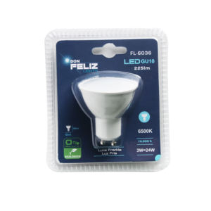 Ampoule LED GU10 givrée 3W/5W/7W, lumière blanche/froide 6500K, lot de 6 unités - Product Image 2