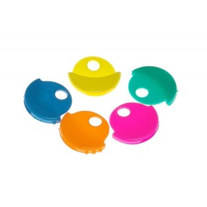 Tapa redonda de plástico para llaves - Product Image 1