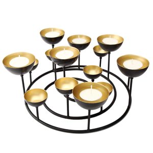 Elegant Non-Tarnish Metal Spiral Candelabra Home Decorative <b>Candle</b> Stand Christmas Festivities Other <b>Candle</b> <b>Holders</b> <b>Lanterns</b> - Product Image 5