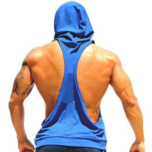 Nouveaux vêtements de musculation personnalisés pour hommes, débardeur sans manches uni, gym, Singlets, Fitness, Yoga, vêtements en coton, débardeur d'entraînement pour hommes - Product Image 3