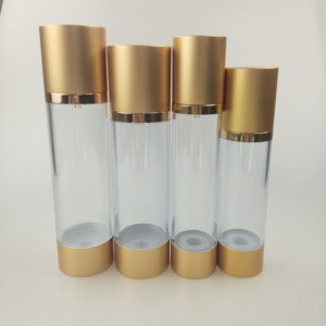 Bình xịt mỹ phẩm vàng 15ml 30ml 50ml 100ml 120ml 180ml 200ml nhôm tròn + như chai bơm không khí - Product Image 1