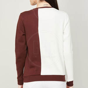 เสื้อสเวตเชิ้ตผู้หญิงผ้าฝ้าย 100% คุณภาพสูง สไตล์ลำลอง ออกกำลังกาย ดีไซน์ใหม่ล่าสุดสำหรับฤดูหนาว ขายตรงจากโรงงาน - Product Image 3