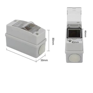 Equipo de distribución de energía para exteriores, resistente al agua, IP65, trifásico, caja de protección contra fugas vacía con protección contra el polvo - Product Image 1