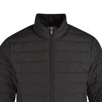 Veste matelassée tricotée imperméable et respirante pour homme, design personnalisé OEM, manteau d'hiver tendance, vente en gros de manteaux de créateur