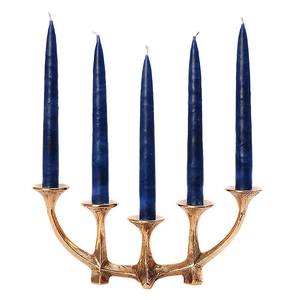 Metal Candle Holder Twin Arms Rose <b>Gold</b> Finishing Handmade Decorative Multipurpose Home Decoration Lighting Accessories - Product Image 6