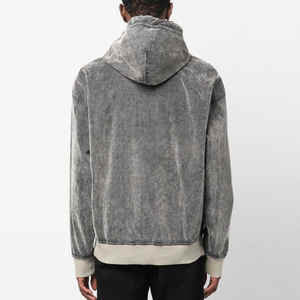เสื้อฮู้ดผู้ชายแบบมีกรดสำหรับฤดูหนาวเสื้อผ้าแนวสตรีทแบบพรีเมี่ยมแห้งเร็วน้ำหนักเบา - Product Image 3