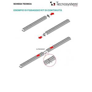 Difusor Lineal Ajustable Tecnosystemi, Anticondensación, de Aluminio, con Regulador Central, Diseño Minimalista, 4 Ranuras - Product Image 6
