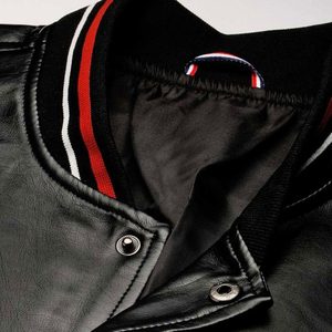 Chaqueta de cuero de moto de color personalizado de peso pesado para hombre, último precio, chaqueta de cuero para montar para hombre - Product Image 6