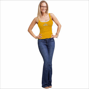 Débardeur Femme Tendance en Coton et Polyester pour le Sport et le Fitness – Nouvelle Collection à Succès - Product Image 2