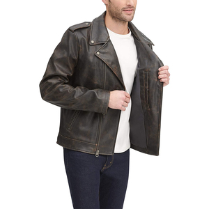 Chaqueta de cuero genuino Chaquetas de hombre Ropa de invierno Chaqueta de hombre Chaqueta de precio barato para hombre - Product Image 3
