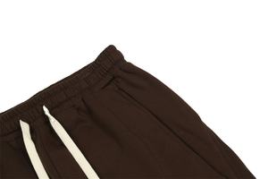 Pantalones de chándal acampanados Unisex sueltos de Color sólido 2025 personalizados para hombres, ropa de calle, estilos informales, pantalones de chándal de Color sólido personalizados para hombres - Product Image 3